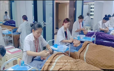 兰州美容培训学校—兰州美旗培训学校